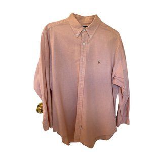 Polo Ralph Lauren - Iconic Oxford Shirt, peach, 17½-34